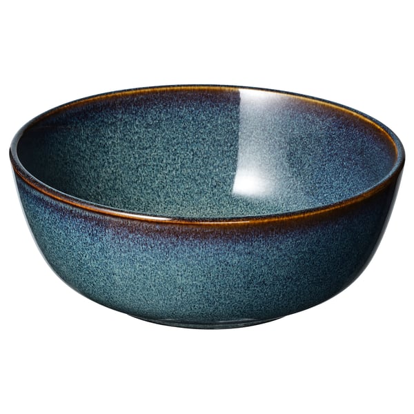 GLADELIG bowl, blue, 14 cm