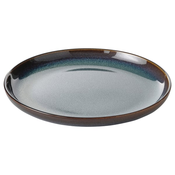 GLADELIG side plate, blue, 20 cm