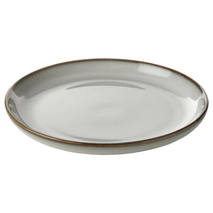 GLADELIG side plate, grey, 20 cm
