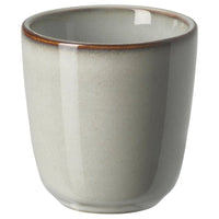 GLADELIG espresso cup, grey, 10 cl