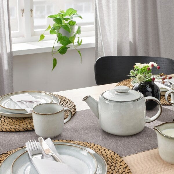 Ikea GLADELIG - Teapot, grey, 1.2 l