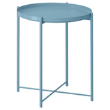 GLADOM tray table, light blue, 45x53 cm