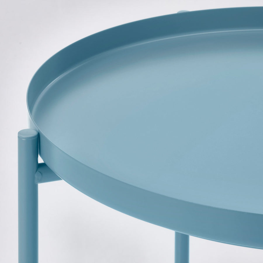 GLADOM tray table, light blue, 45x53 cm