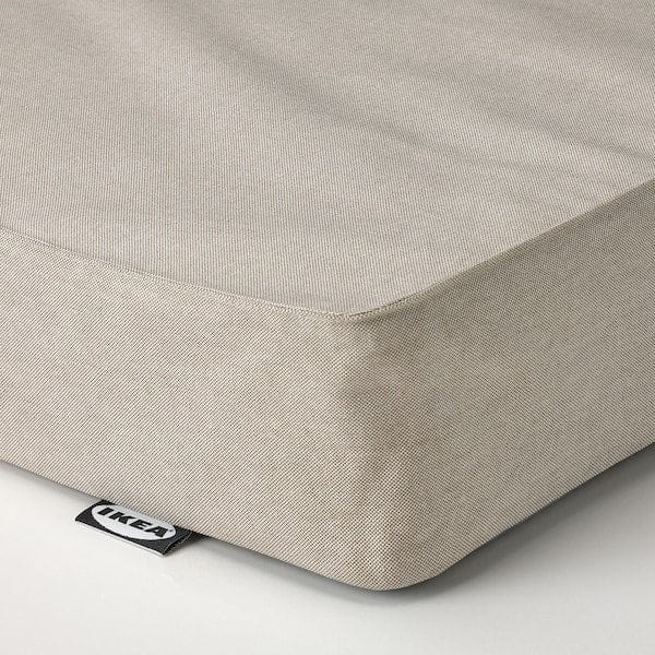 Ikea GLAMBERGET - Bed stretch/contenit/2 mattresses, pine/Vannareid extra rigid,80x200 cm