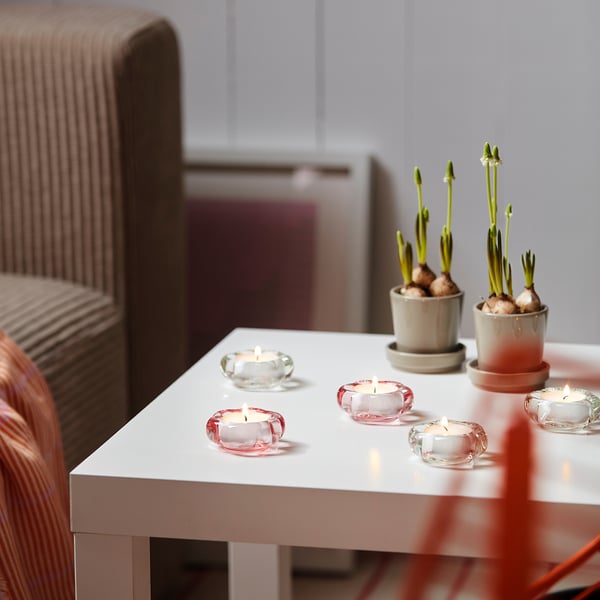 GLIMMA unscented tealight, Diameter: 38 mmDuration: 4 hQuantity/package: 100 pcs.