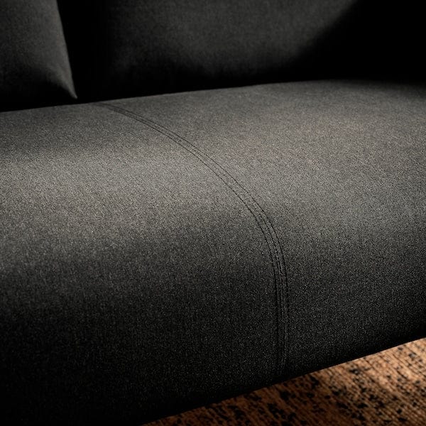 Ikea GLOSTAD 2-seater sofa - Dark grey Knisa ,