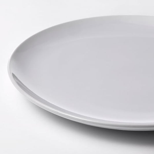 Ikea GODMIDDAG - Plate, white, 26 cm