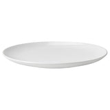 GODMIDDAG plate, white, 26 cm