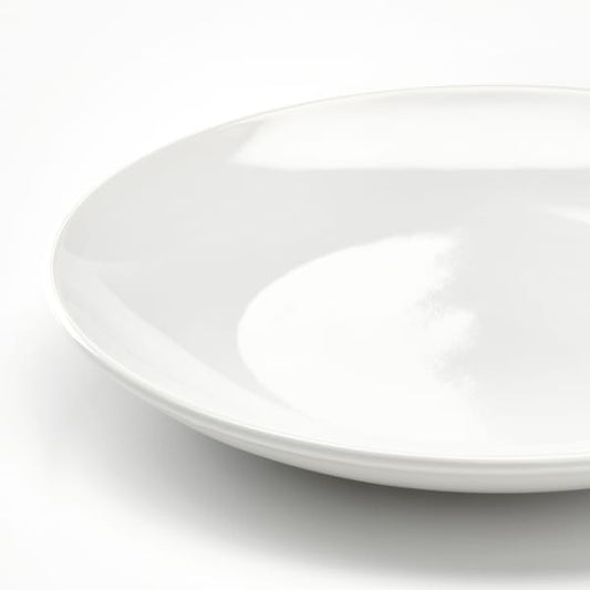 Ikea GODMIDDAG - Side plate, white, 20 cm