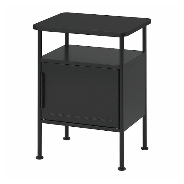 Ikea GRÅFJÄLLET - Bedside table, anthracite, 45x36x59 cm