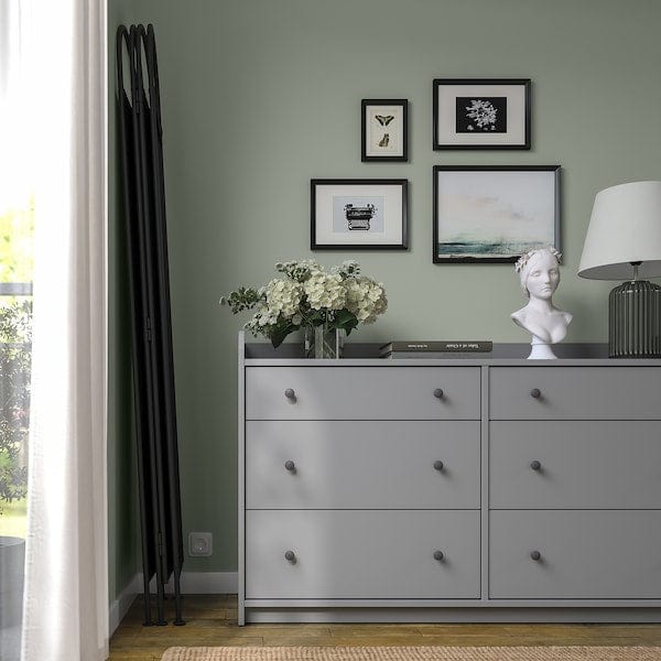 Ikea GRÅFJÄLLET - Room divider, anthracite, 150x175 cm