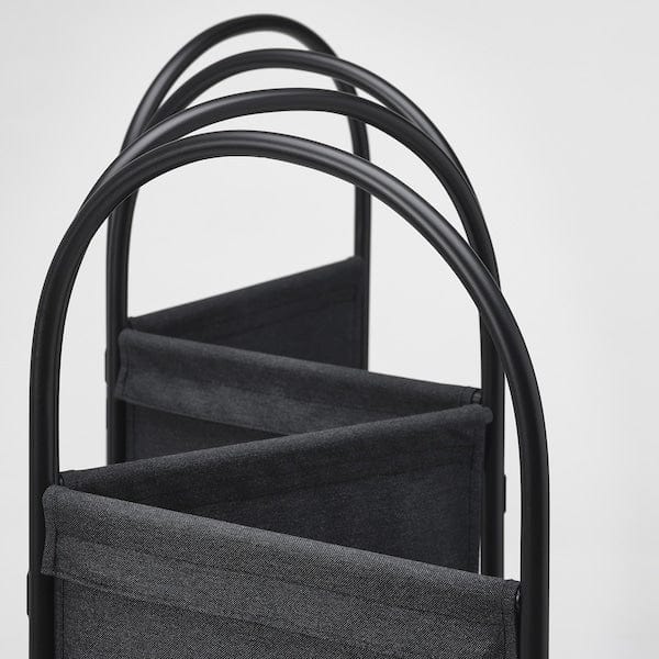 Ikea GRÅFJÄLLET - Room divider, anthracite, 150x175 cm