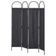 GRÅFJÄLLET room divider, anthracite, 150x175 cm