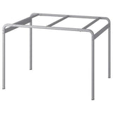 GRÅSALA underframe for table top, grey, 110x67x75 cm