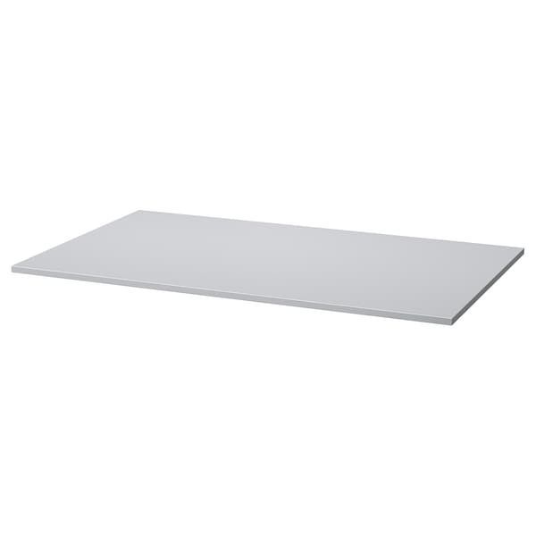 GRÅSALA table top, grey, 110x67 cm