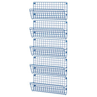 GREJIG hallway furniture, set of 5, blue