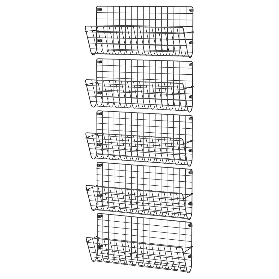 GREJIG hallway furniture, set of 5, grey