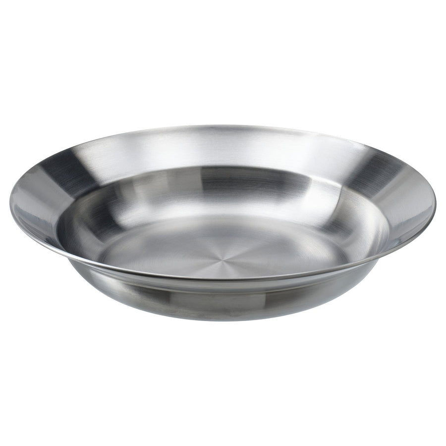 GRILLTIDER deep plate, stainless steel, 21 cm