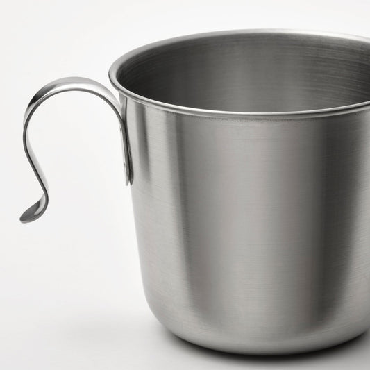 GRILLTIDER mug, stainless steel, 33 cl