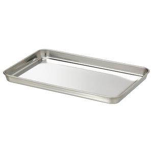 GRILLTIDER serving tray, stainless steel, 30x20 cm