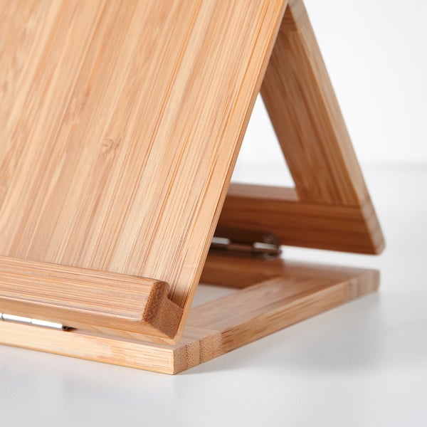 GRIMAR holder for tablet, bamboo, 26.5x20 cm