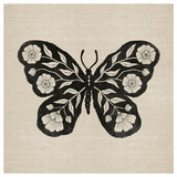 GRÖNMES picture, Butterfly, 56x56 cm