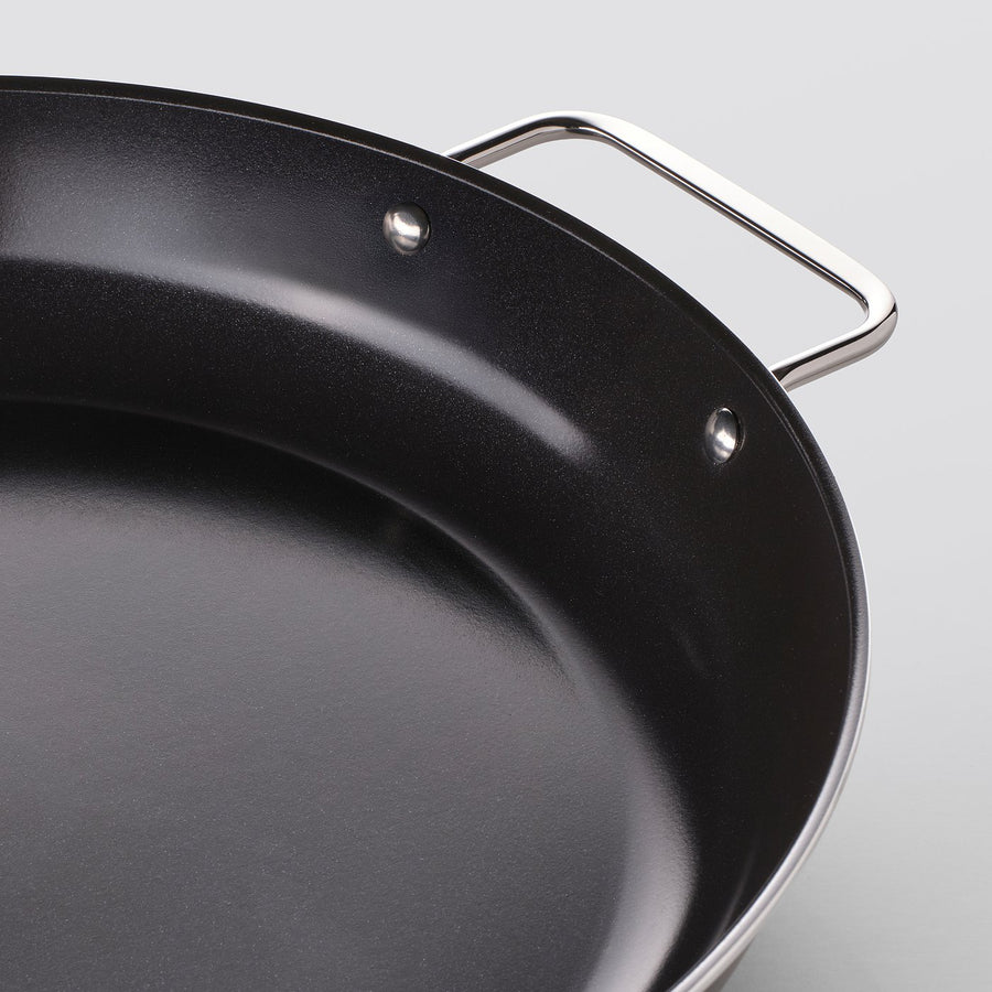 GULDÖRING frying pan, non-stick coating stainless steel/black-grey, 32 cm