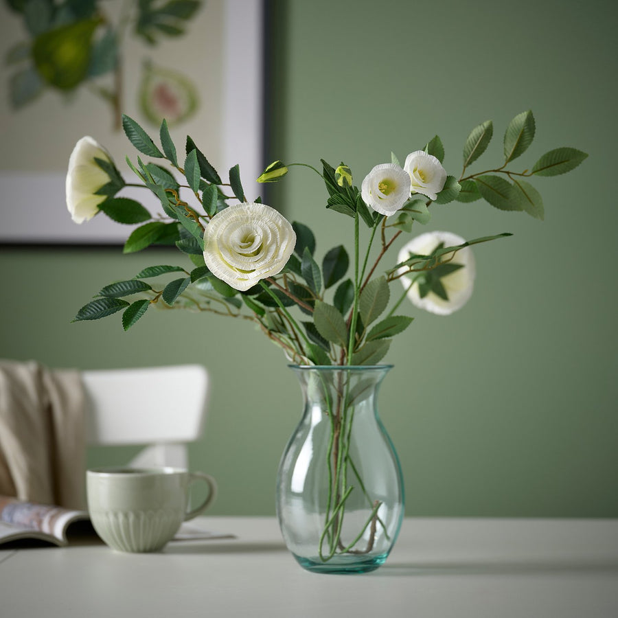 GULDSPETT artificial flower, paper/Rose white, 50 cm