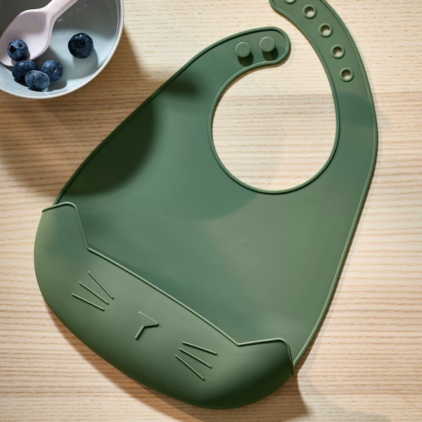 GULDVÄVARE bib, green