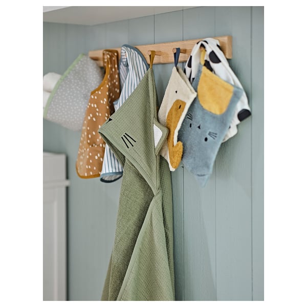GULDVÄVARE washing mitt, 14x22 cm, 3 pack