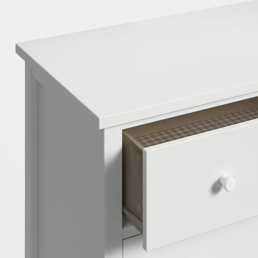GULLABERG chest of 3 drawers, white, 99x48x100 cm