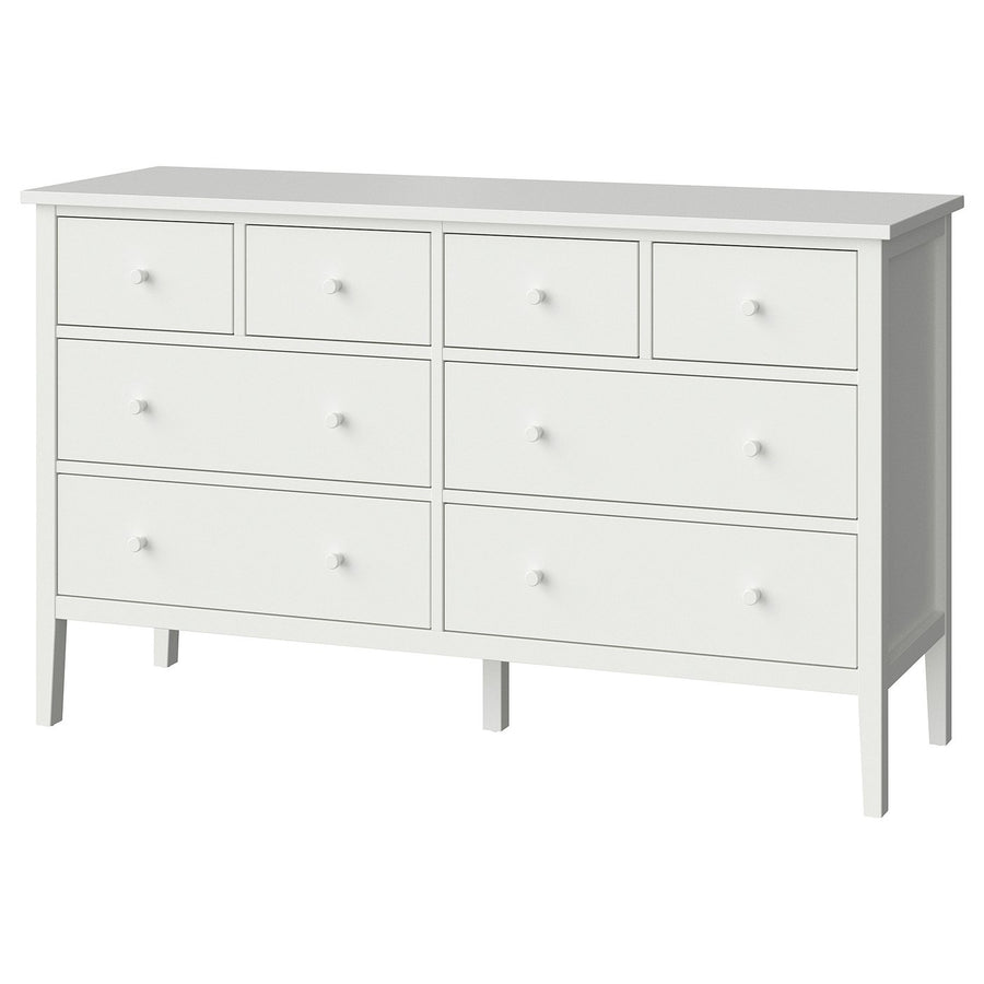 GULLABERG chest of 8 drawers, white, 168x48x100 cm