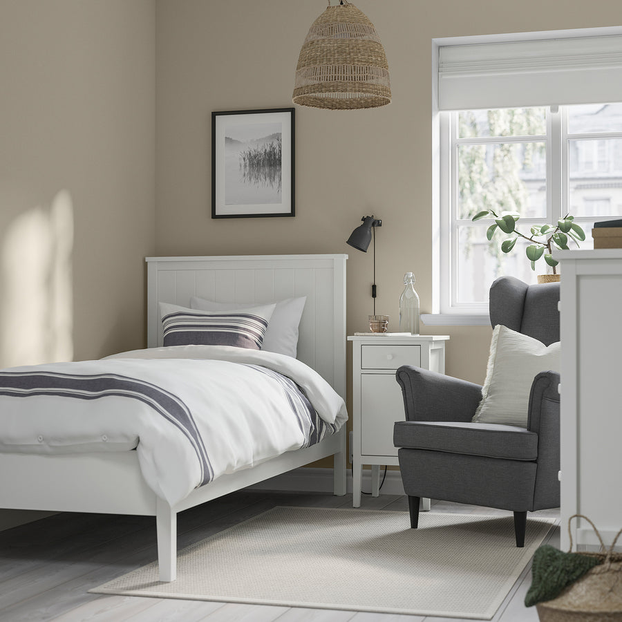 GULLABERG bedroom furniture, set of 2, white, 200x90 cm