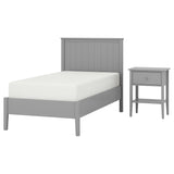 GULLABERG bedroom furniture, set of 2, grey, 90x200 cm