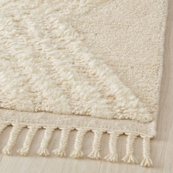 Ikea GULLHAVREN - Tappeto, pelo lungo, beige, ,