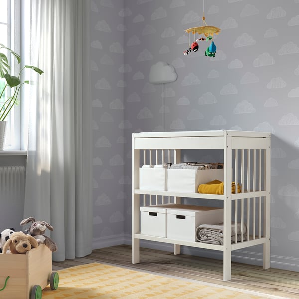 GULLIVER changing table, white, 82x93x54 cm