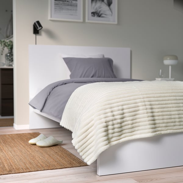 GULLSTRÅLE bedspread, white, 150x250 cm