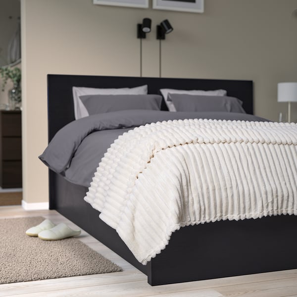 GULLSTRÅLE bedspread, white, 230x250 cm