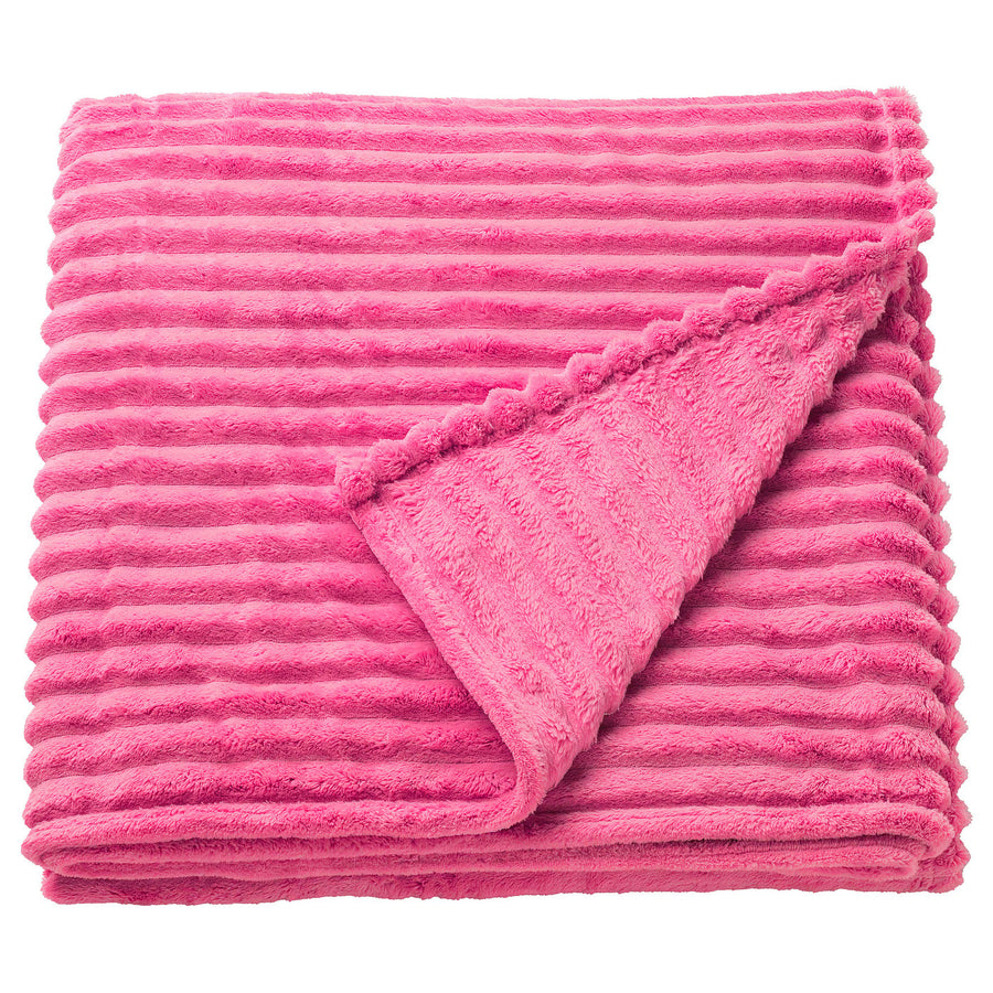 GULLSTRÅLE bedspread, bright pink, 250x230 cm