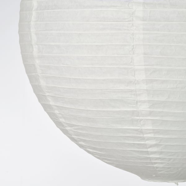 GULLSUDARE pendant lamp shade, white/handmade, 45 cm
