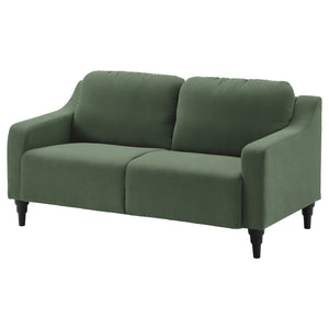 GULLVALLA 2-seat sofa, Silkeryd grey-green, 142 cm
