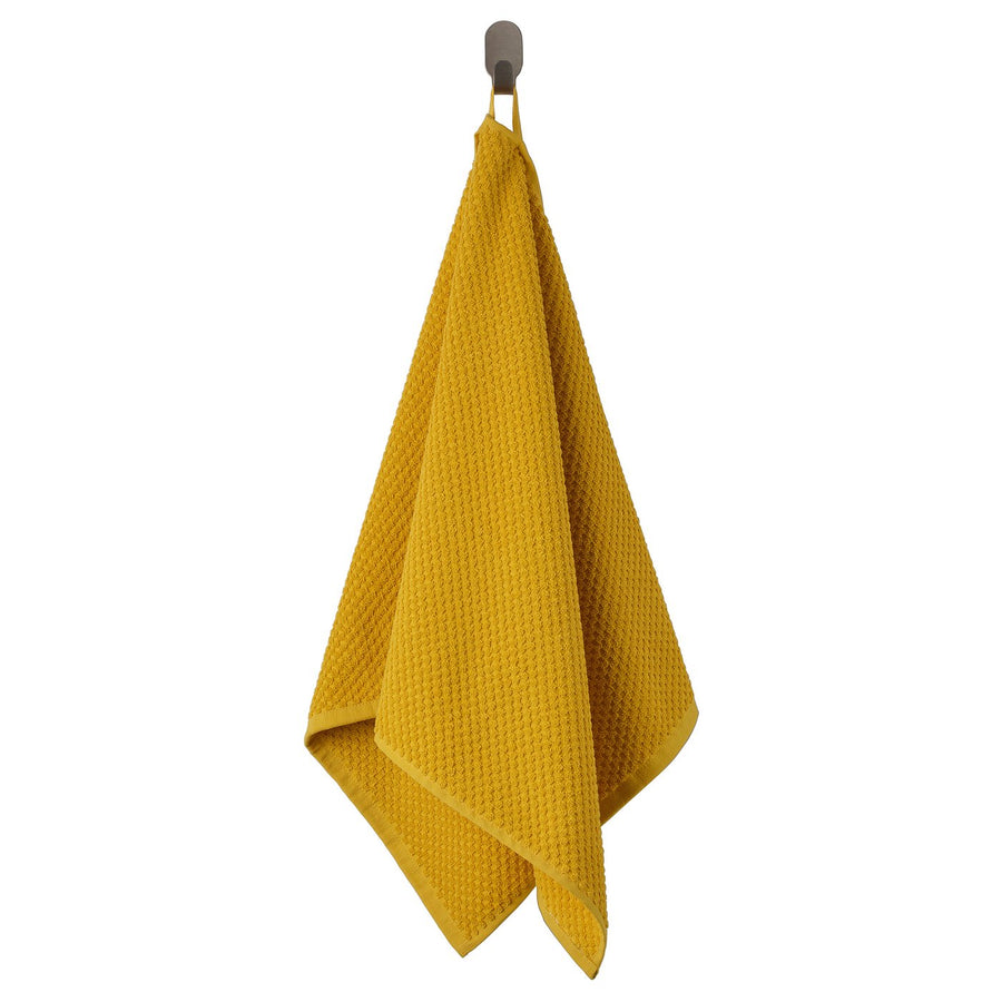 GULVIAL hand towel, yellow, 100x50 cm