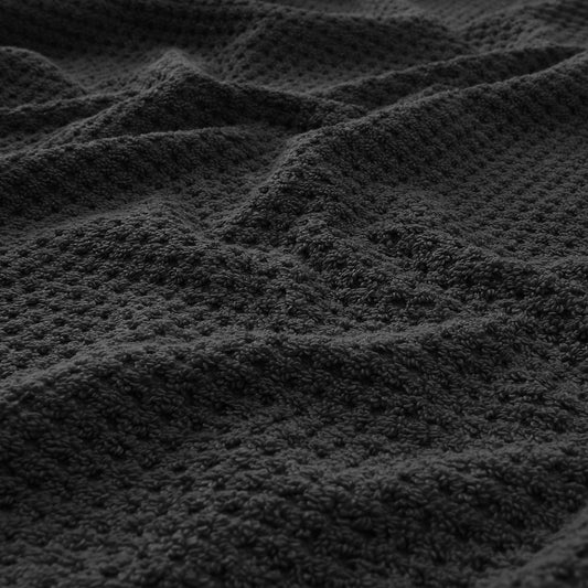 GULVIAL bath towel, black, 70x140 cm