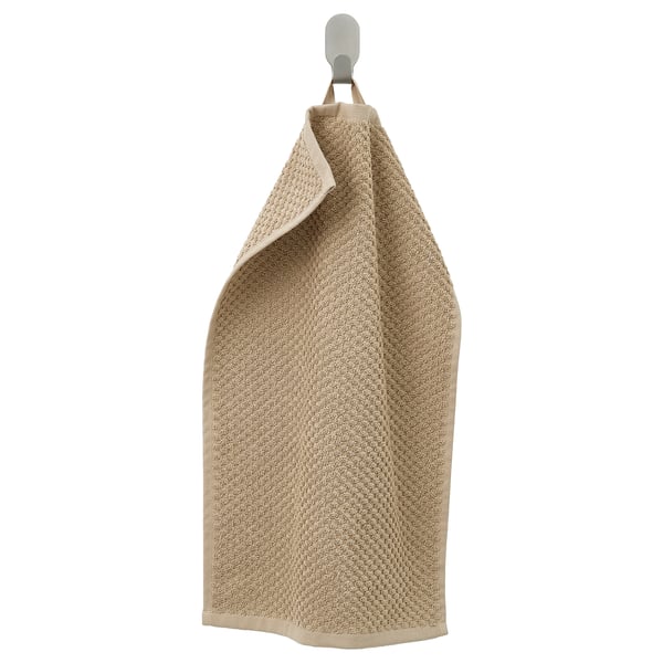GULVIAL guest towel, beige, 30x50 cm