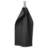 GULVIAL guest towel, black, 30x50 cm