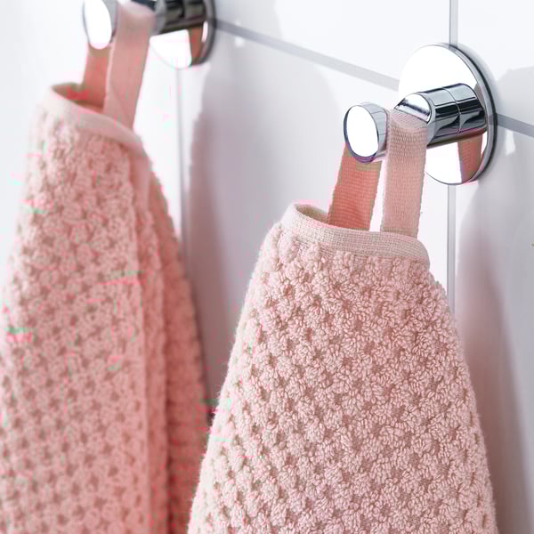 GULVIAL guest towel, pale pink, 30x50 cm