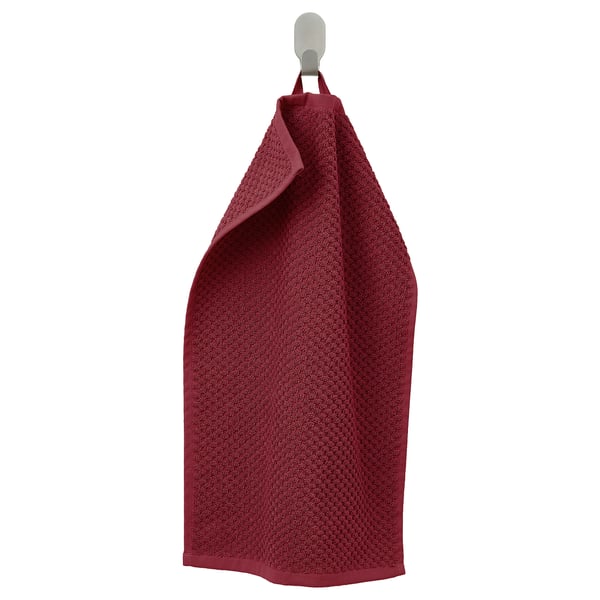 GULVIAL guest towel, deep red, 30x50 cm