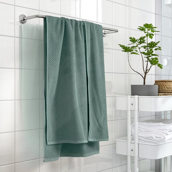 GULVIAL bath towel, turquoise, 70x140 cm