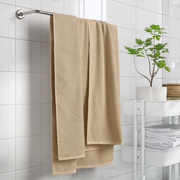 Ikea GULVIAL - Bath sheet, beige, 100x150 cm