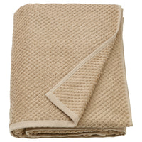 GULVIAL bath sheet, beige, 100x150 cm